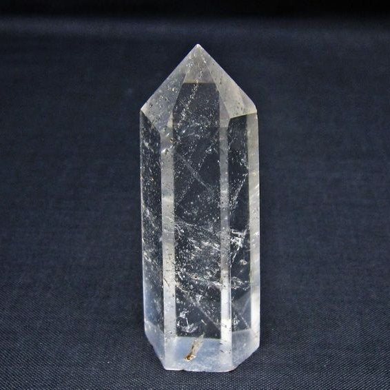 水晶 六角柱 ポイント 置物 一点物 142-11118