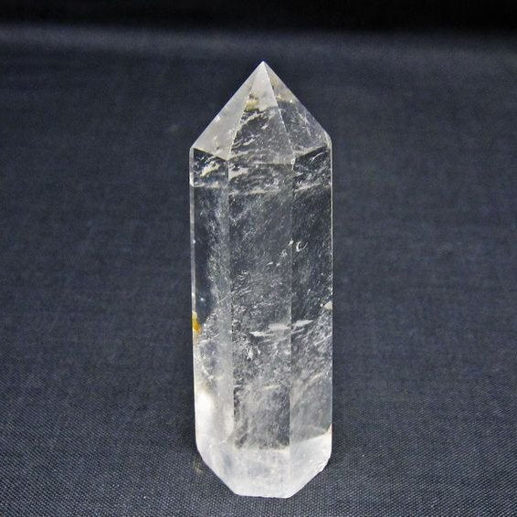 水晶 六角柱 ポイント 置物 一点物 142-11120