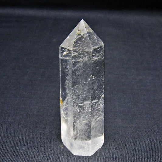 水晶 六角柱 ポイント 置物 一点物 142-11120