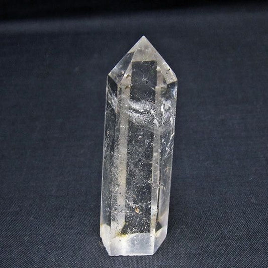 水晶 六角柱 ポイント 置物 一点物 142-11121