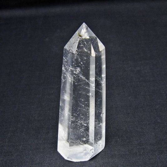 水晶 六角柱 ポイント 置物 一点物 142-11123