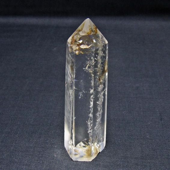 水晶 六角柱 ポイント 置物 一点物 142-11130