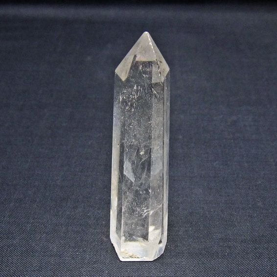 水晶 六角柱 ポイント 置物 一点物 142-11131