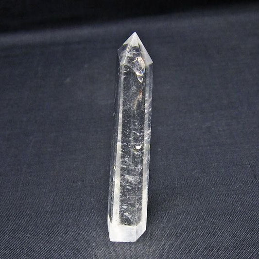 水晶 六角柱 ポイント 置物 一点物 142-11140