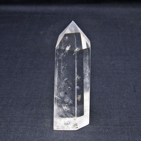 水晶 六角柱 ポイント 置物 一点物 142-11147