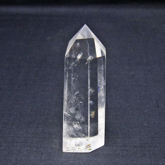 水晶 六角柱 ポイント 置物 一点物 142-11147