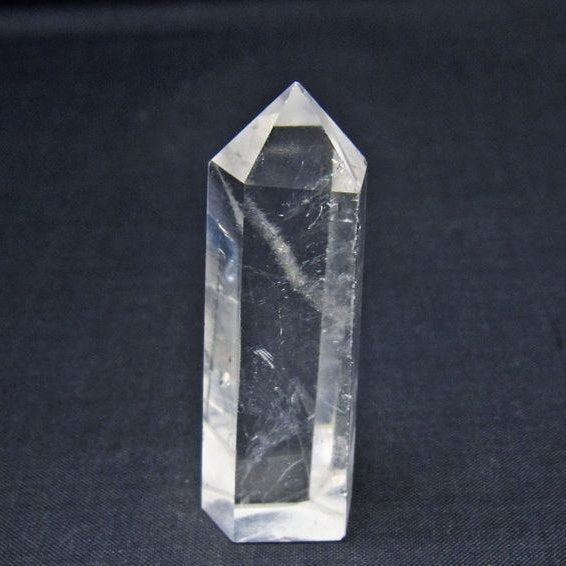 水晶 六角柱 ポイント 置物 一点物 142-11148