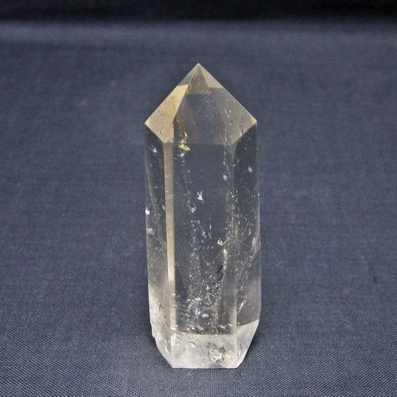 水晶 六角柱 ポイント 置物 一点物 142-11150