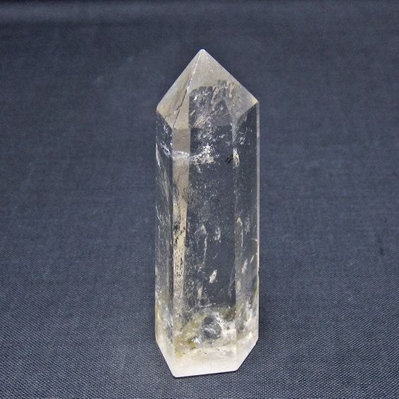 水晶 六角柱 ポイント 置物 一点物 142-11151