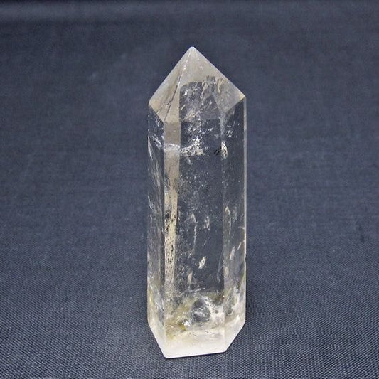 水晶 六角柱 ポイント 置物 一点物 142-11151