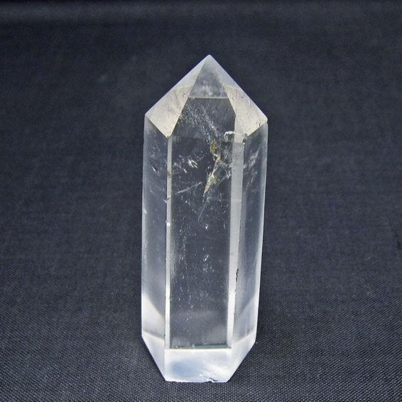 水晶 六角柱 ポイント 置物 一点物 142-11153