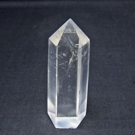 水晶 六角柱 ポイント 置物 一点物 142-11153