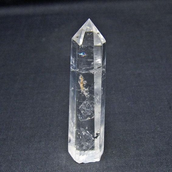 水晶 六角柱 ポイント 置物 一点物 142-11154