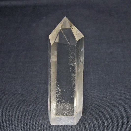 水晶 六角柱 ポイント 置物 一点物 142-11160