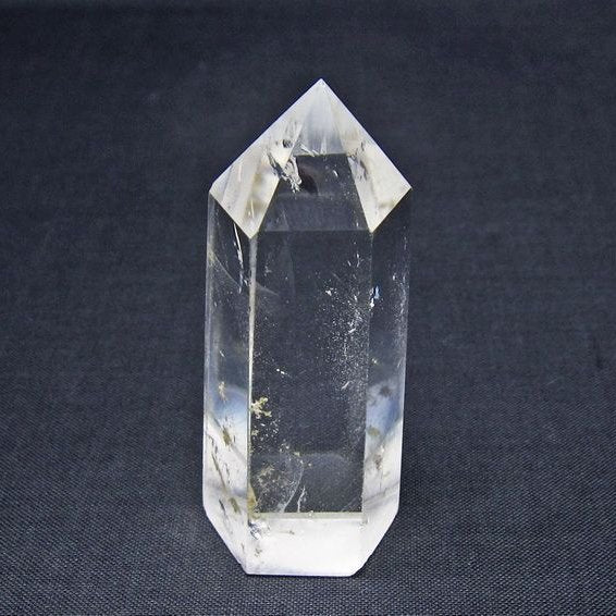 水晶 六角柱 ポイント 置物 一点物 142-11162