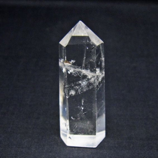 水晶 六角柱 ポイント 置物 一点物 142-11168