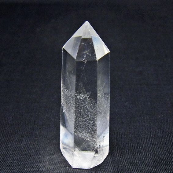 水晶 六角柱 ポイント 置物 一点物 142-11173