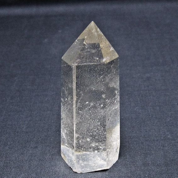 水晶 六角柱 ポイント 置物 一点物 142-11178