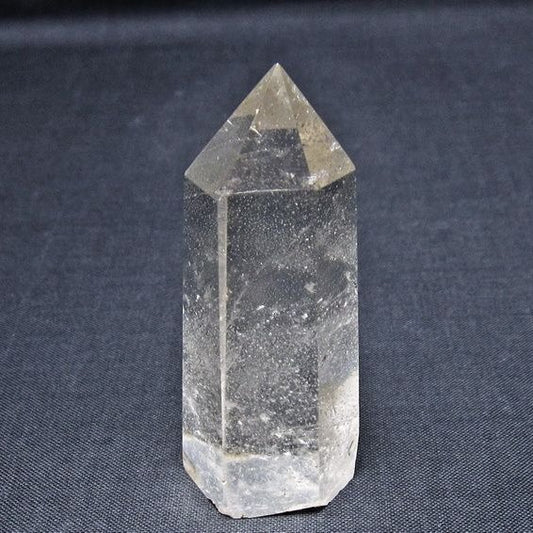 水晶 六角柱 ポイント 置物 一点物 142-11178