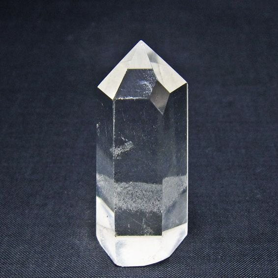 水晶 六角柱 ポイント 置物 一点物 142-11182