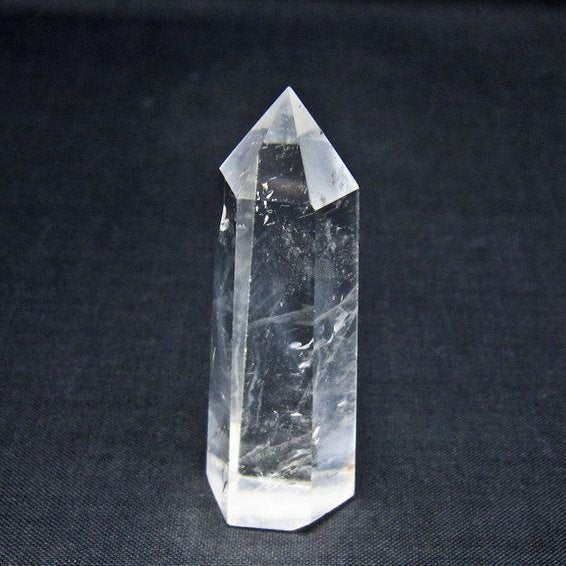 水晶 六角柱 ポイント 置物 一点物 142-11183