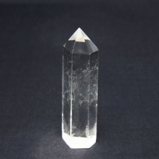 水晶 六角柱 ポイント 置物 一点物 142-11190