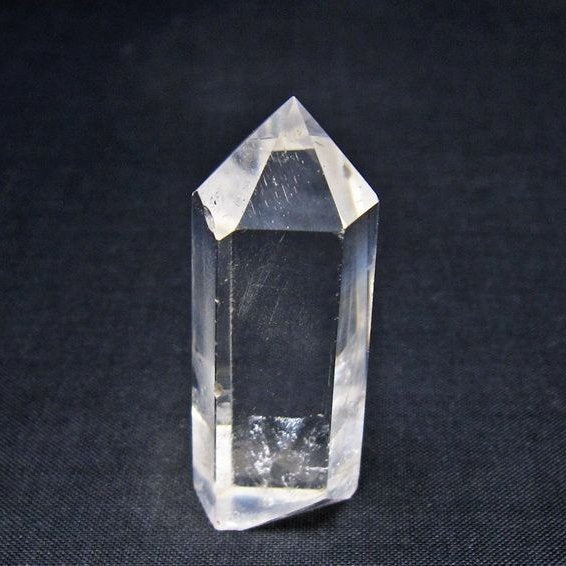水晶 六角柱 ポイント 置物 一点物 142-11192