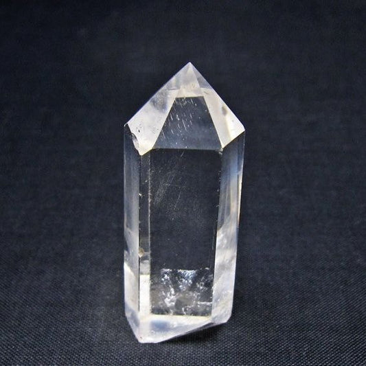 水晶 六角柱 ポイント 置物 一点物 142-11192