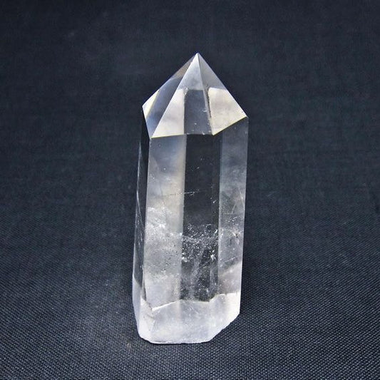 水晶 六角柱 ポイント 置物 一点物 142-11193