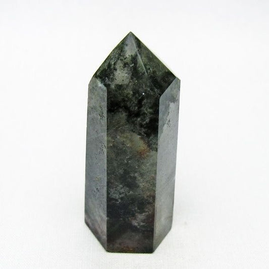 グリーンファントム 六角柱 ポイント 置物 一点物 142-11467