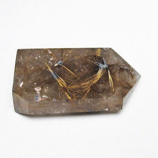 タイチンルチル入り 水晶 六角柱 一点物 142-8143