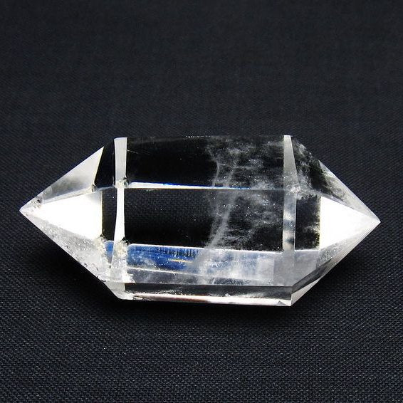 水晶 六角柱 ダブルポイント 一点物 142-8601