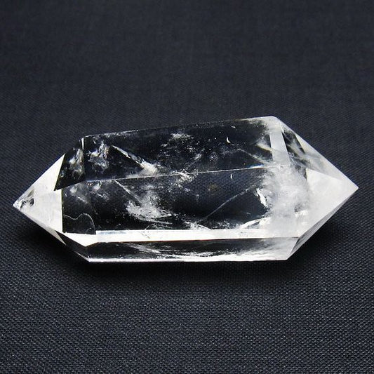 水晶 六角柱 ダブルポイント 一点物 142-8629