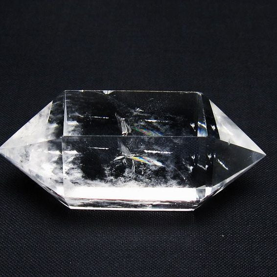 水晶 六角柱 ダブルポイント 一点物 142-8642