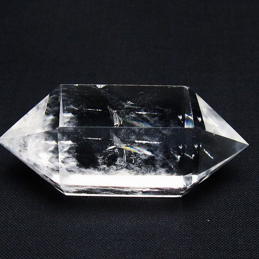 水晶 六角柱 ダブルポイント 一点物 142-8642