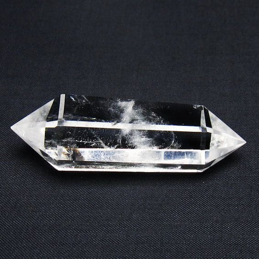水晶 六角柱 ダブルポイント 一点物 142-8645