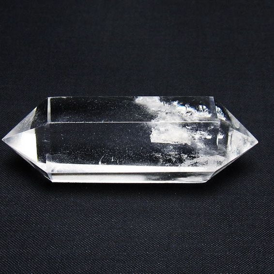 水晶 六角柱 ダブルポイント 一点物 142-8655