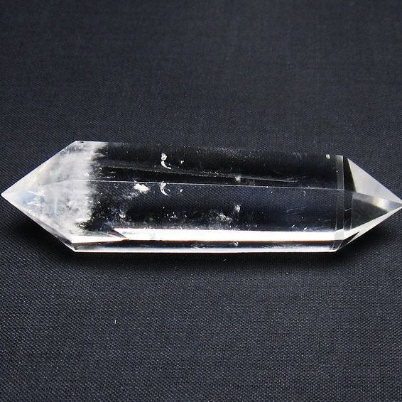 水晶 六角柱 ダブルポイント 一点物 142-8656