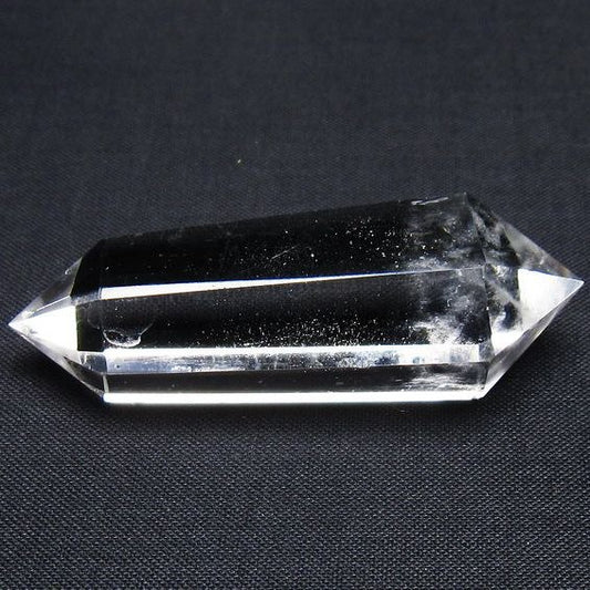 水晶 六角柱 ダブルポイント 一点物 142-8681