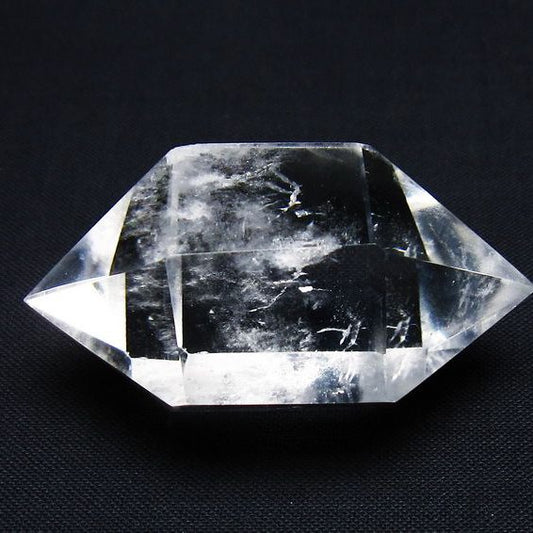 水晶 六角柱 ダブルポイント 一点物 142-8696