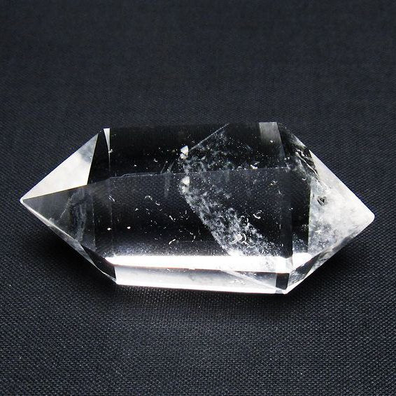水晶 六角柱 ダブルポイント 一点物 142-8707
