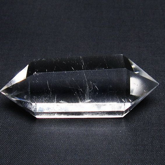 水晶 六角柱 ダブルポイント 一点物 142-8722