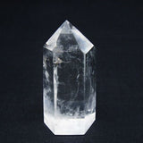 水晶 六角柱 水晶 ポイント 置物 原石 一点物 142-9423
