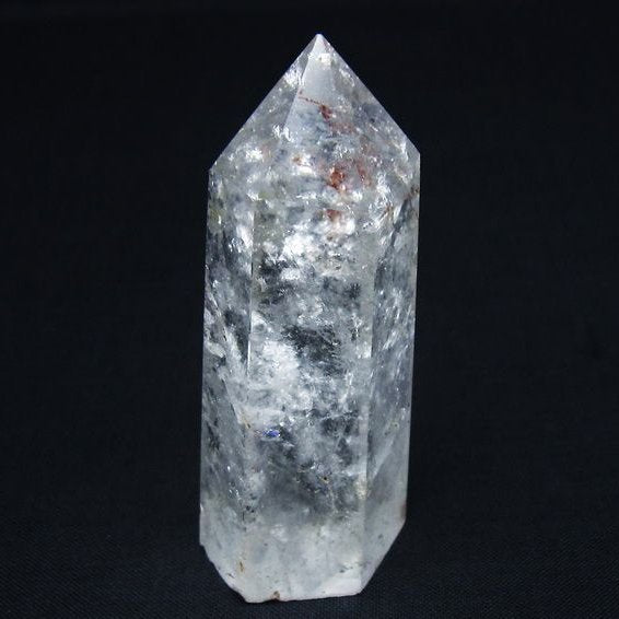 水晶 六角柱 ポイント 置物 一点物 142-9894