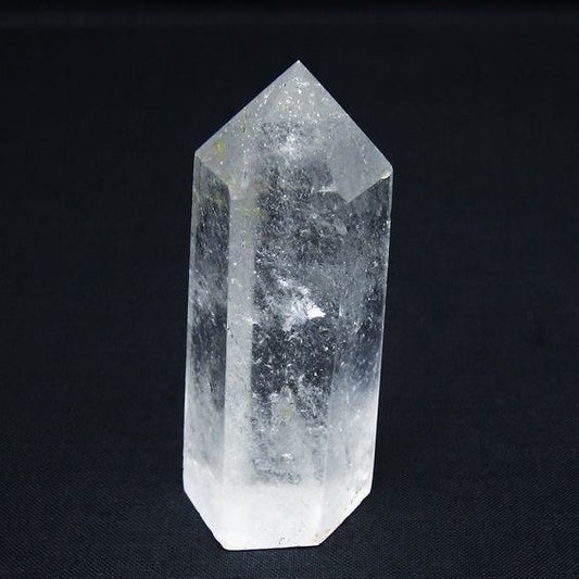 水晶 六角柱 ポイント 置物 一点物 142-9902