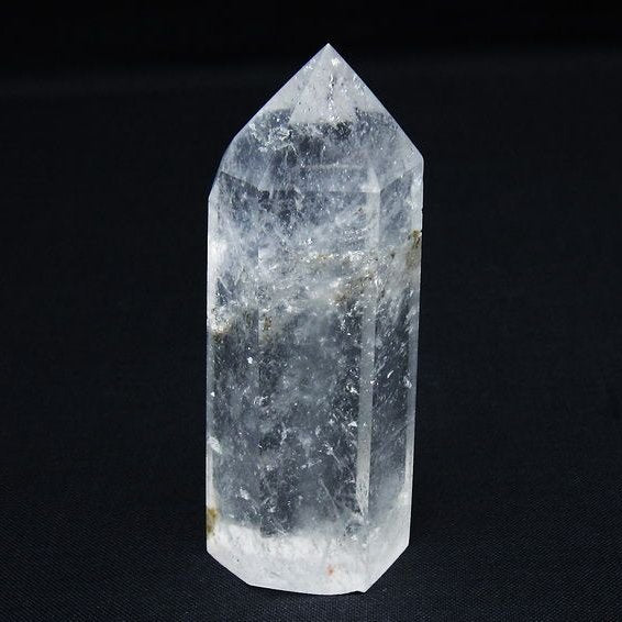 水晶 六角柱 ポイント 置物 一点物 142-9904