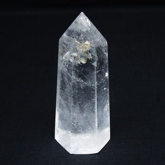 水晶 六角柱 ポイント 置物 一点物 142-9907