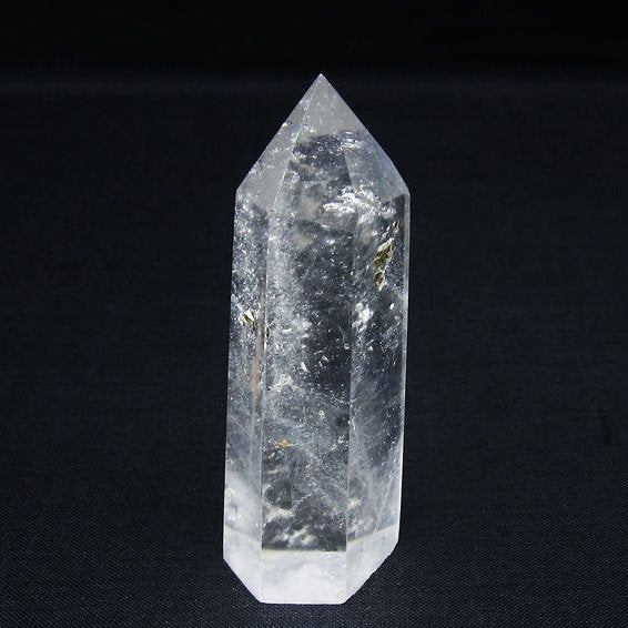 水晶 六角柱 ポイント 置物 一点物 142-9910