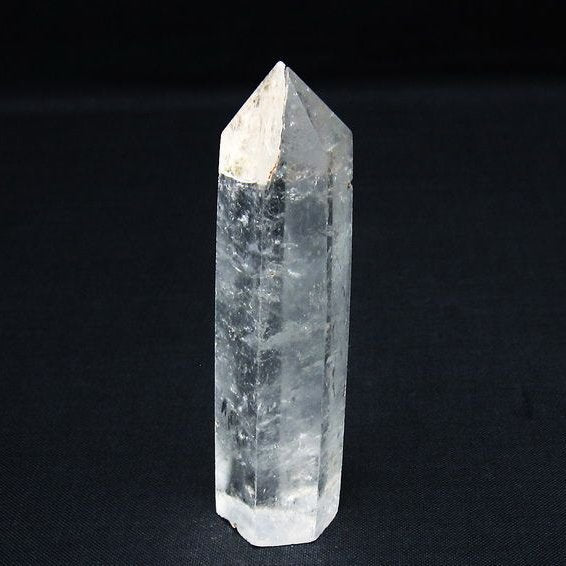 水晶 六角柱 ポイント 置物 一点物 142-9922