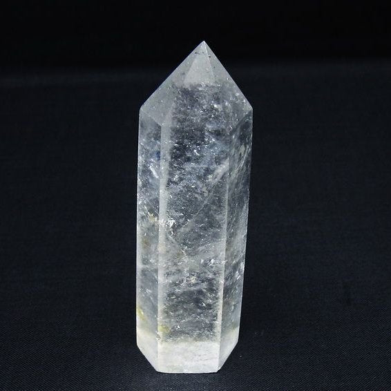 水晶 六角柱 ポイント 置物 一点物 142-9931